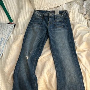 Guess low rise flare jeans